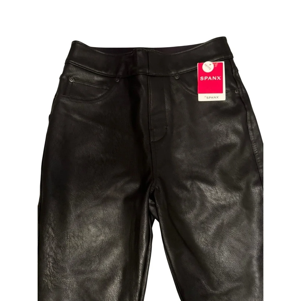Spanx ll Ankle Skinny Pants Luxe Black Women's Size XS Petite